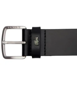 Børn Lacoste Bælter|Bælte - Læder - Sort