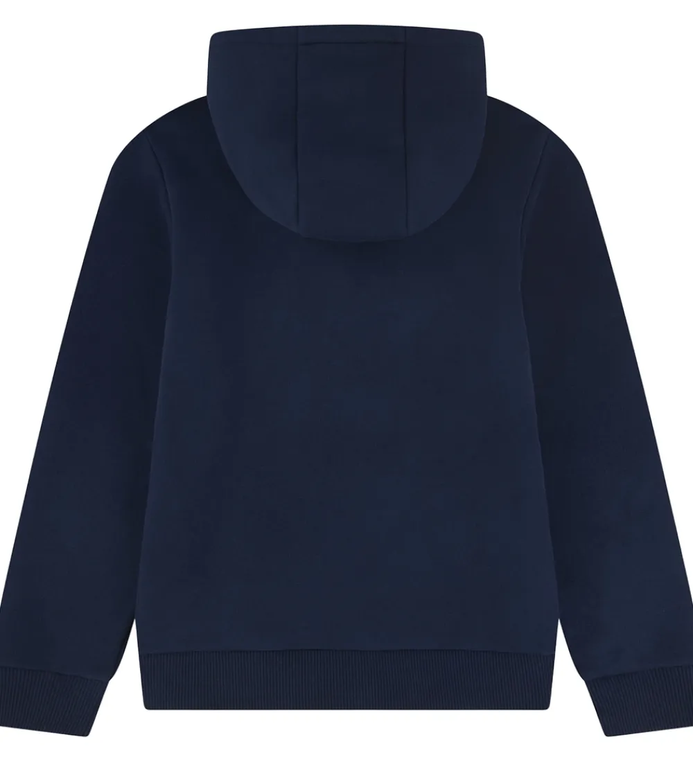 Børn Lacoste Hættetrøjer>Hættetrøje - Marine