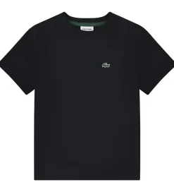 Børn Lacoste T-Shirts|T-shirt - Core - Sort