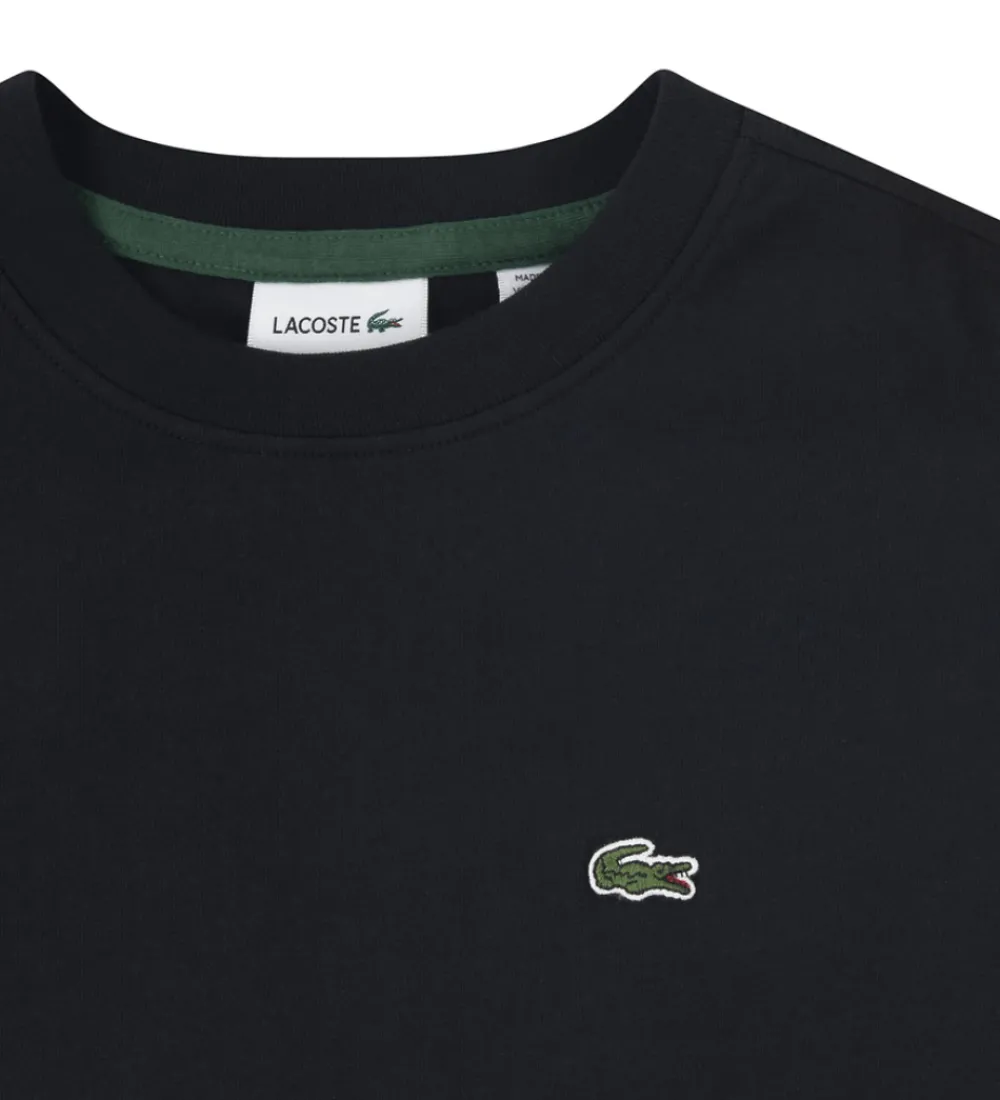 Børn Lacoste T-Shirts|T-shirt - Core - Sort
