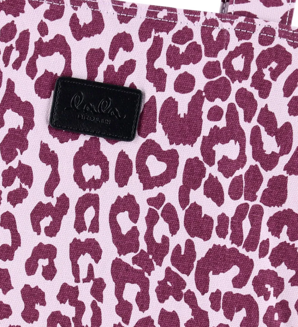 Lala Berlin Shoppers|Shopper - Carmela - Burgundy Leo
