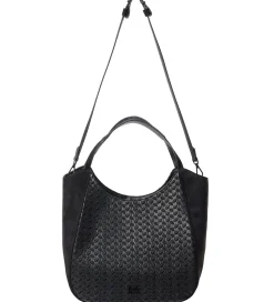 Lala Berlin Shoppers|Shopper - Mar - Heritage Embroidery Black