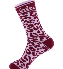 Børn Lala Berlin Strømper|Strømper - Sanira - Burgundy Leo