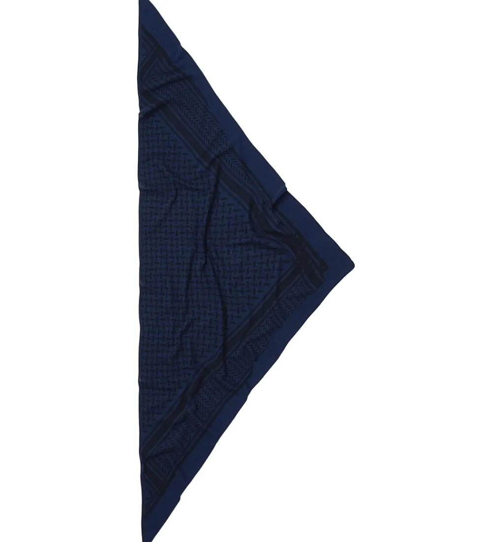 Børn Lala Berlin Tørklæder|Tørklæde - Triangle Trinity M - 162x85 - Inchiostro