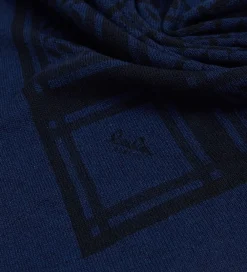 Børn Lala Berlin Tørklæder|Tørklæde - Triangle Trinity M - 162x85 - Inchiostro