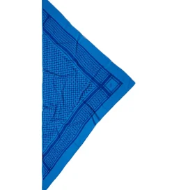 Børn Lala Berlin Tørklæder|Tørklæde - Triangle Trinity Classic M - Blå