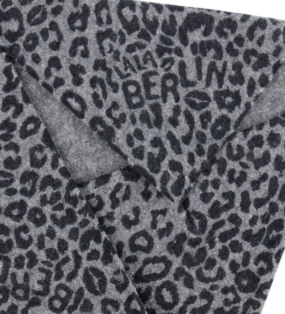 Børn Lala Berlin Tørklæder|Tørklæde - 162x85 - Triangle M - Asphalt Leo