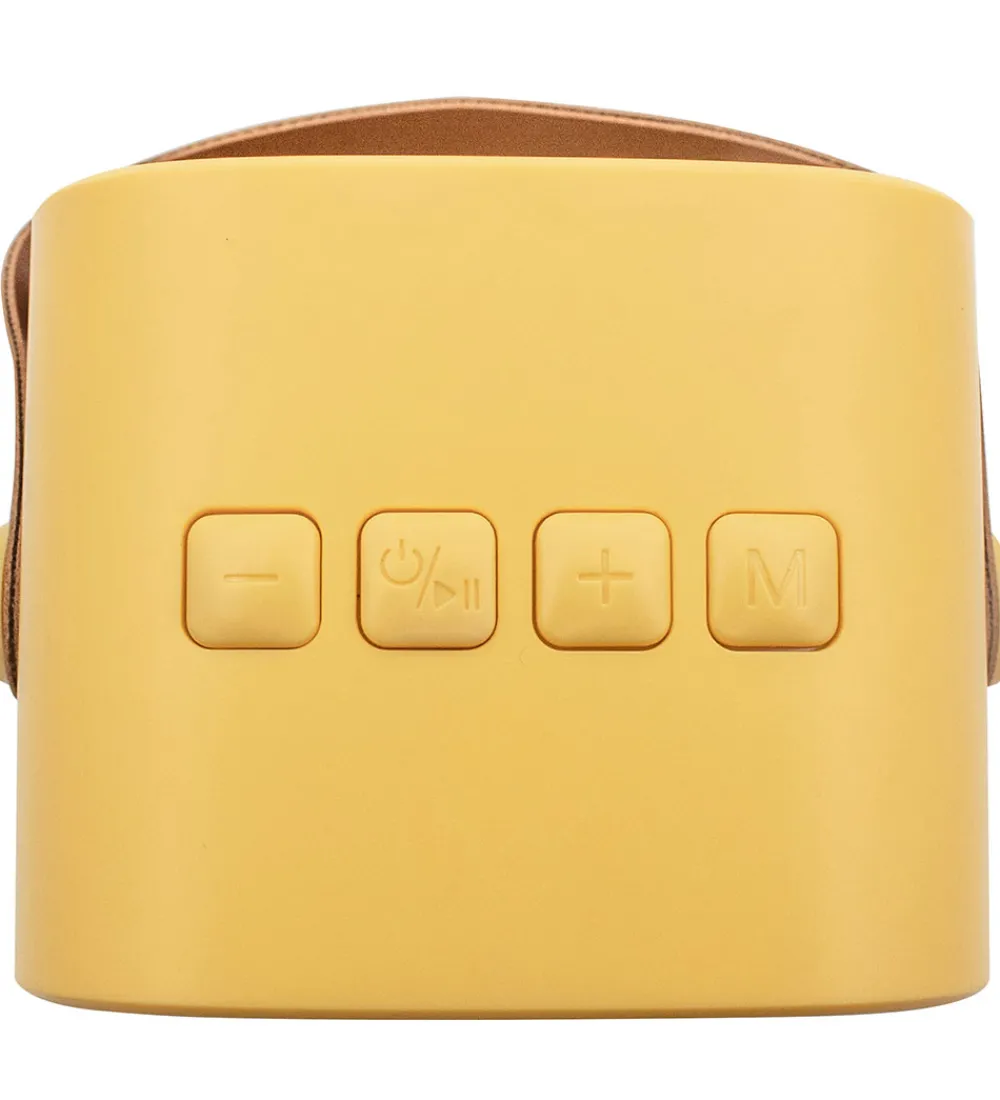 Lalarma Musikinstrumenter|Højtalere>Højtaler m. Mikrofon - Trådløs - Karaoke - Gul