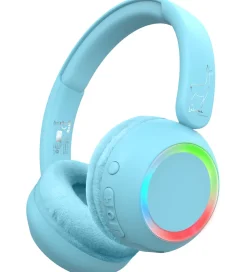 Lalarma Høretelefoner|Høretelefoner m. Lys - Trådløs - 85db - Blå