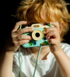 Børn Lalarma Børnekamera|Kamera - Star - Gul/Mint