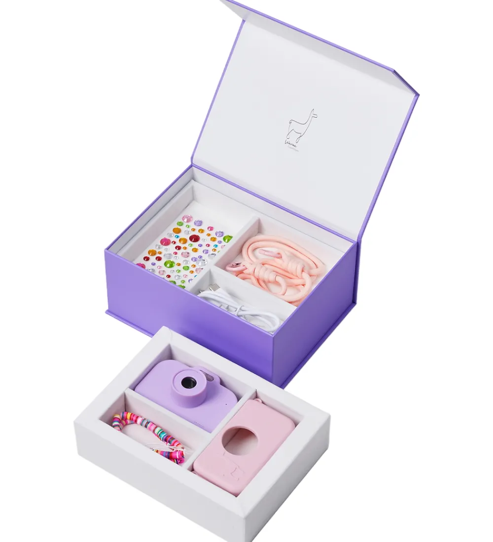 Børn Lalarma Børnekamera>Kamera - Star - Rosa/Lilla