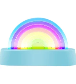 Lalarma Fritstående Lamper|Lamper>Lampe - Dancing Rainbow - 18x11x4 cm - Blå