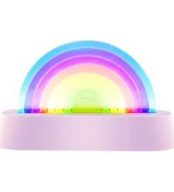 Lalarma Fritstående Lamper|Lamper>Lampe - Dancing Rainbow - 18x11x4 cm - Lilla