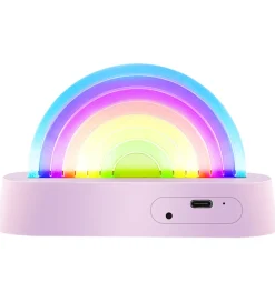 Lalarma Fritstående Lamper|Lamper>Lampe - Dancing Rainbow - 18x11x4 cm - Lilla