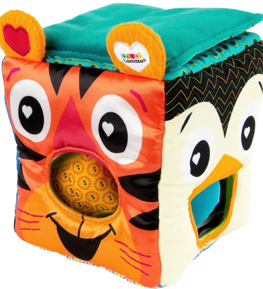 Lamaze Puttekasser>Blød Puttekasse m. Dyremotiver - Multifarvet
