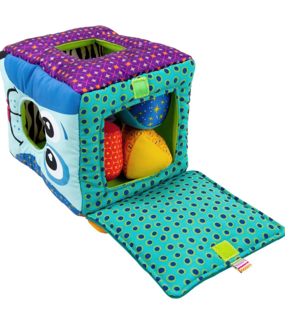 Lamaze Puttekasser>Blød Puttekasse m. Dyremotiver - Multifarvet