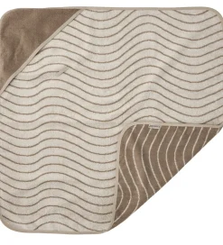 Leander Babyhåndklæde- Og Poncho|Håndklæder>Babyhåndklæde - Hoodie - 80x80 cm - Cappuccino
