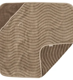 Leander Babyhåndklæde- Og Poncho|Håndklæder>Babyhåndklæde - Hoodie - 80x80 cm - Mocca