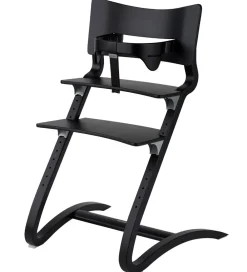 Leander Højstole></noscript>Classic Bøjle til Højstol - Sort m. Læderstrop