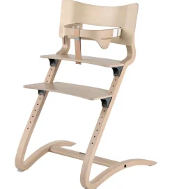 Leander Højstole|Classic Bøjle til Højstol - Whitewash m. Læderstrop