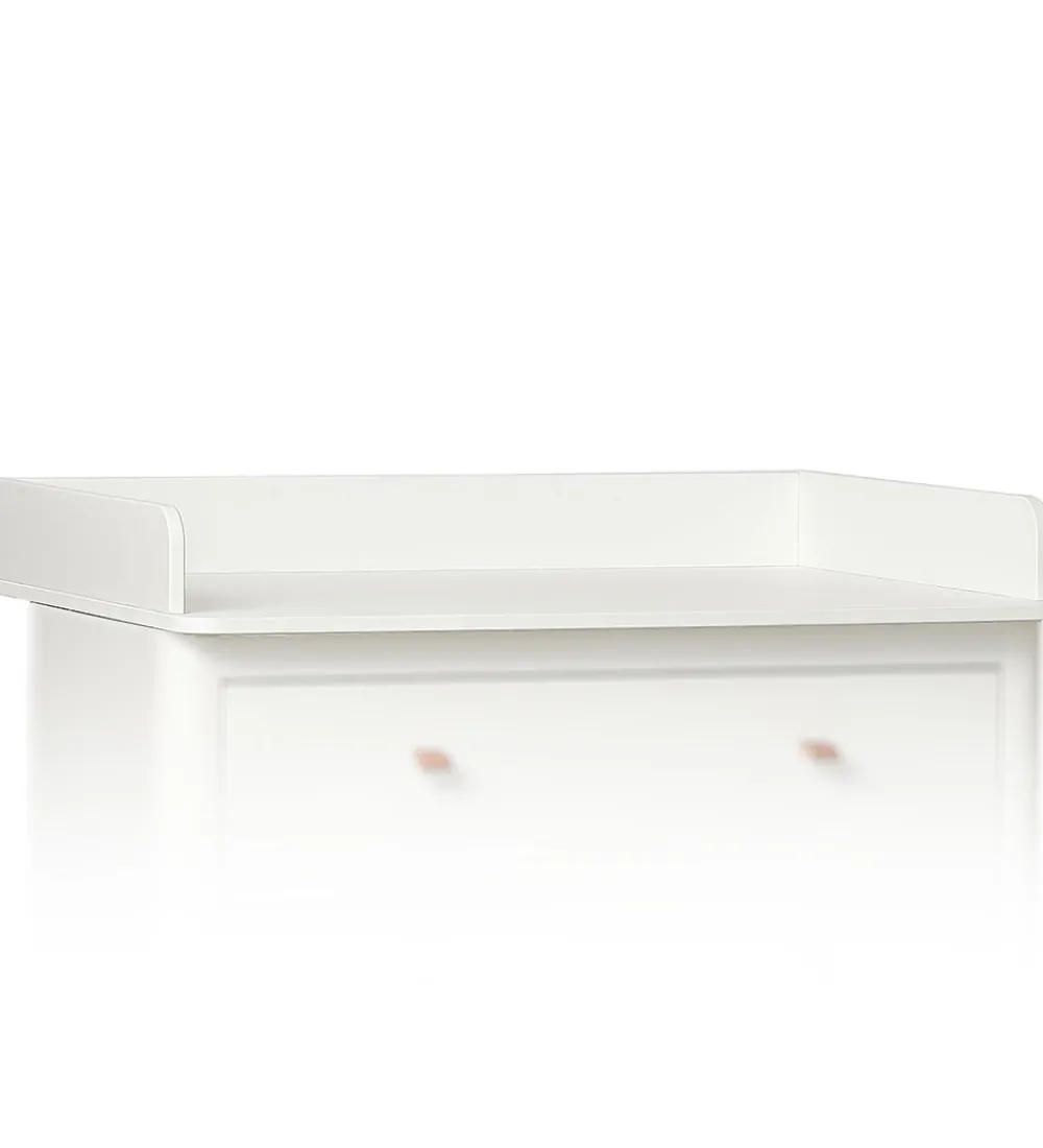 Leander Pusleborde|Kommoder|Classic Pusleenhed til Kommode - 94x72x12 cm - Hvid