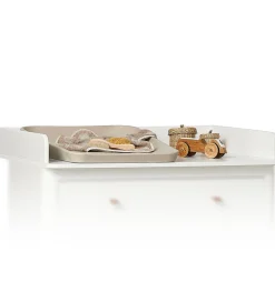 Leander Pusleborde|Kommoder|Classic Pusleenhed til Kommode - 94x72x12 cm - Hvid