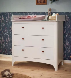 Leander Pusleborde|Kommoder|Classic Pusleenhed til Kommode - 94x72x12 cm - Hvid