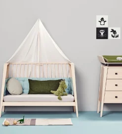 Leander Senge|Linea Babyseng - 132x65x90 cm - Bøg