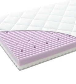 Leander Madrasser|Luna Madras - Comfort +7 - 140x70 cm - Hvid