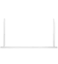 Leander Senge>Luna Ombygningssæt Til Babyseng - 140 cm - Hvid