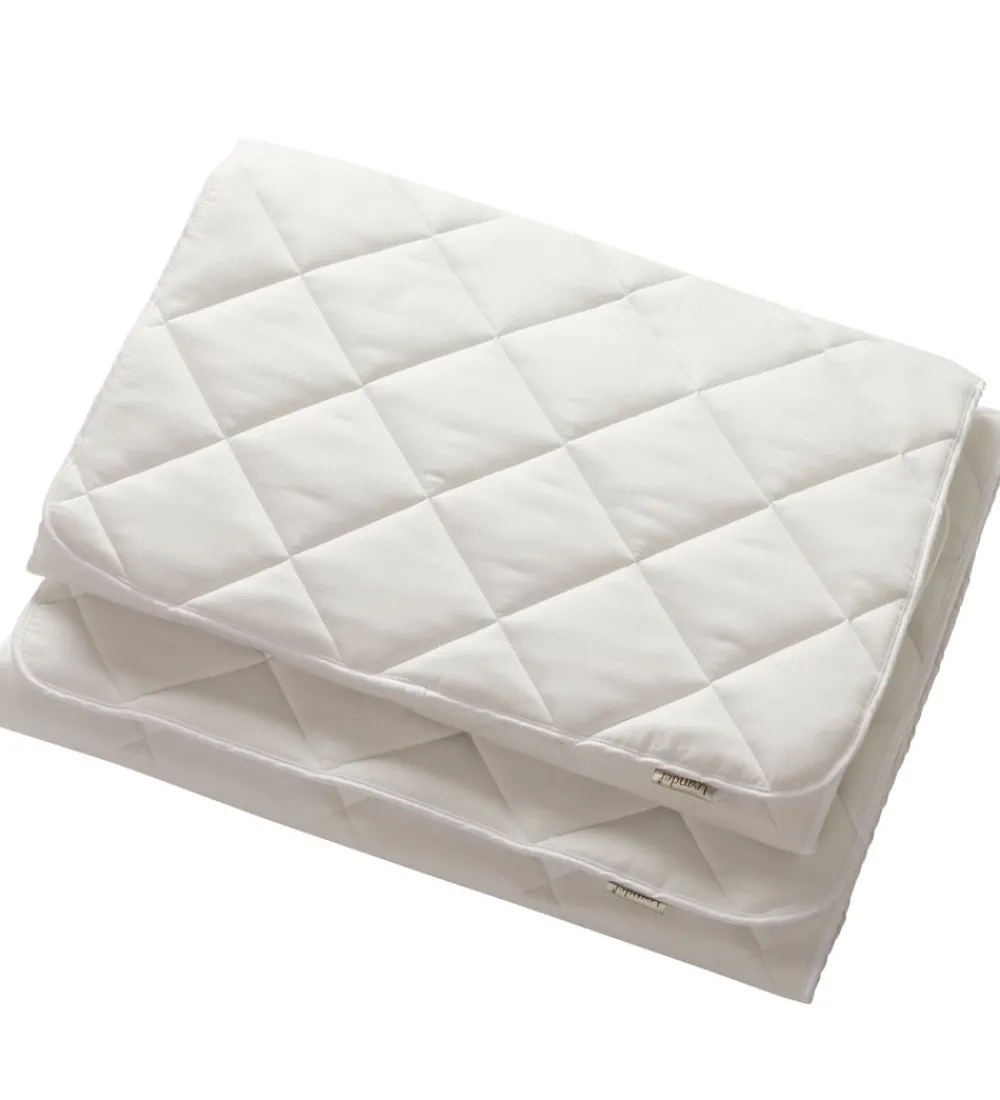 Leander Madrasser|Luna Topmadras - 140 cm - Hvid