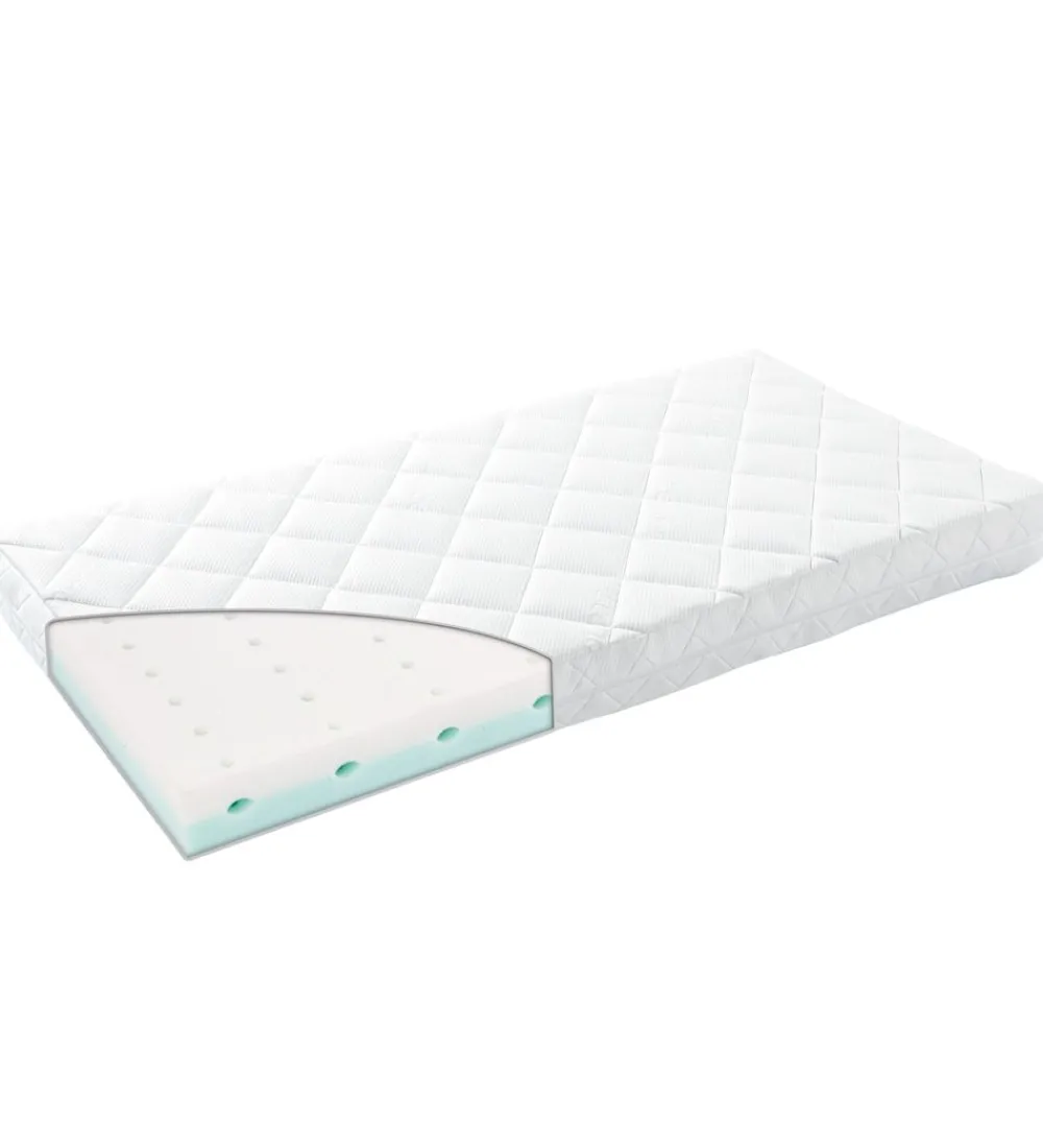 Leander Madrasser|Madras - Linea/Luna - Comfort - 120x60 cm - Hvid