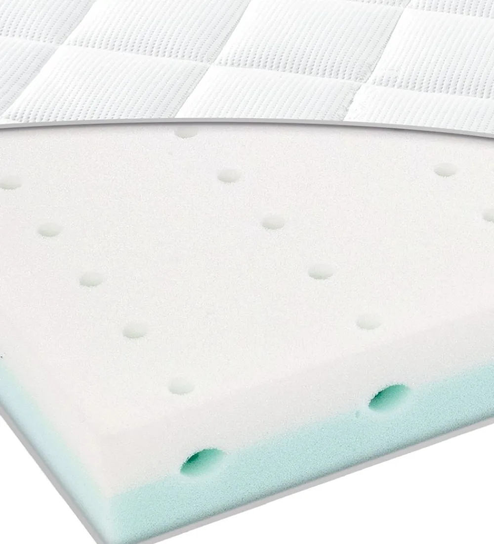 Leander Madrasser|Madras - Linea/Luna - Comfort - 120x60 cm - Hvid