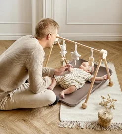 Leander Puslepuder Og -Underlag|Matty Puslepude - Mocca