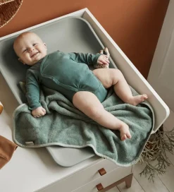 Leander Puslepuder Og -Underlag|Matty Puslepude - Sage Green