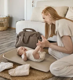 Leander Puslepuder Og -Underlag|Matty Puslepude - Mini - Cappuccino