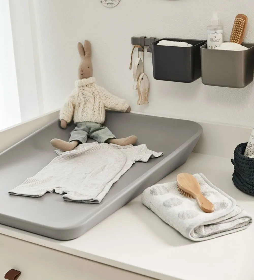 Leander Puslepuder Og -Underlag>Matty Puslepude - Pearl Grey