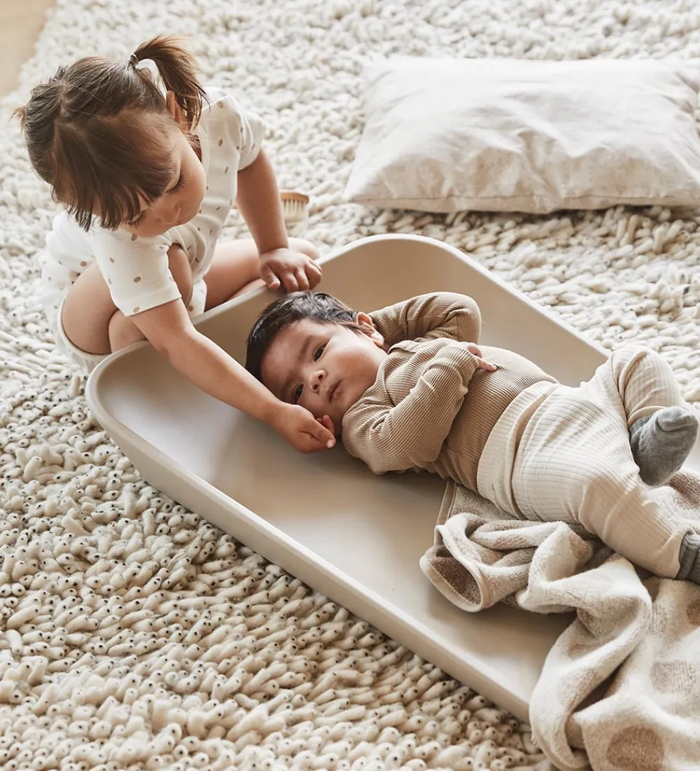 Leander Puslepuder Og -Underlag|Matty Puslepude - Cappuccino