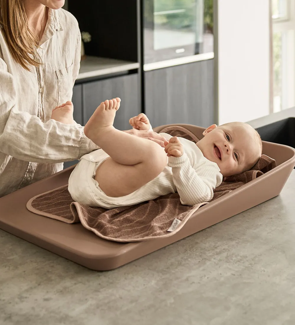 Leander Puslepuder Og -Underlag|Håndklæder|Pusleunderlag - Woodland - 50x65 cm - Clay