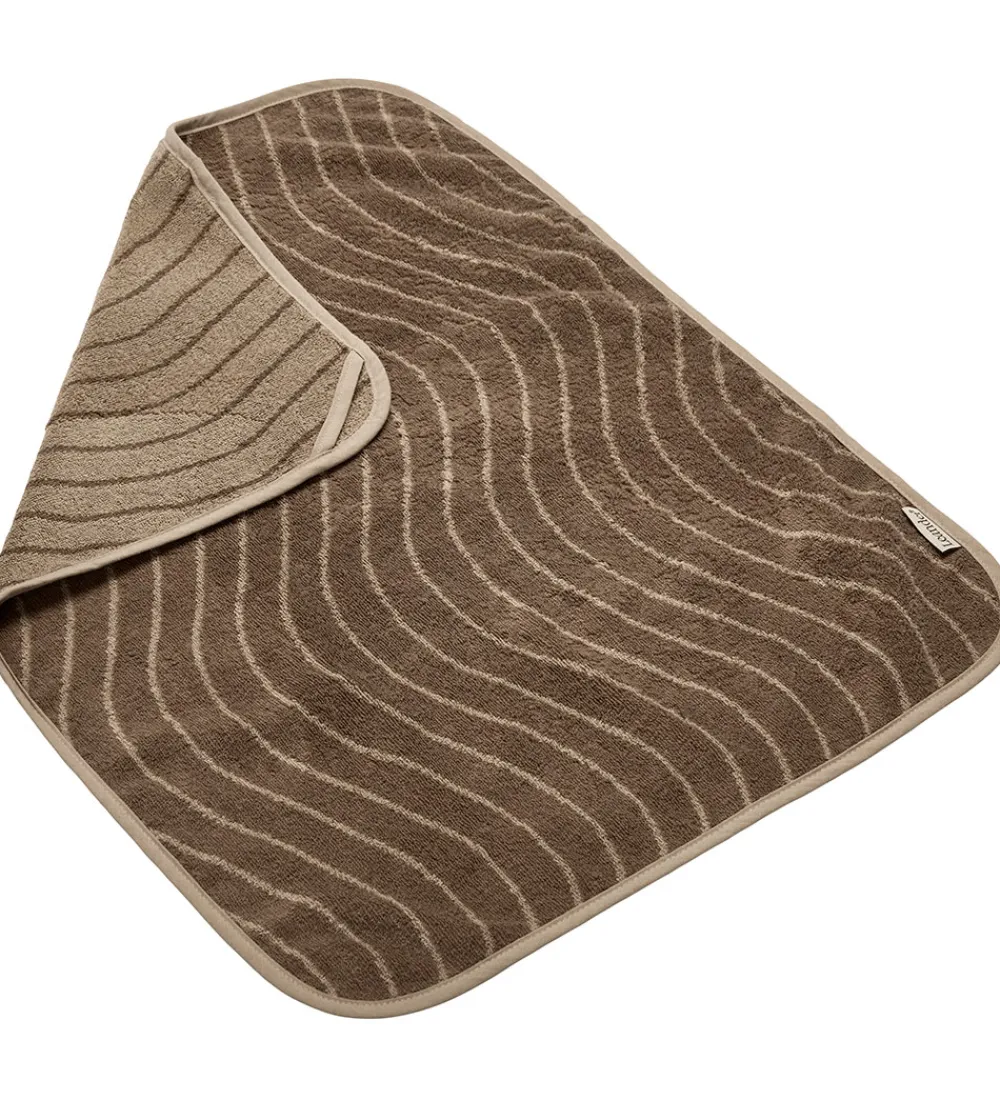 Leander Puslepuder Og -Underlag|Håndklæder>Pusleunderlag - Woodland - 50x65 cm - Mocca