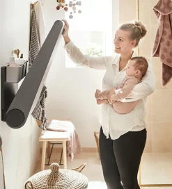 Leander Pusleborde|Wally Puslebord - Væghængt - 56x80 cm - Dusty Grey