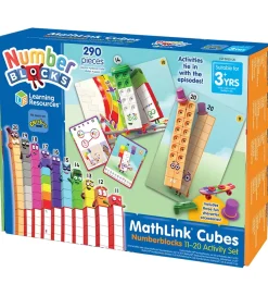 Learning Resources Kreasæt>Resources Legetøj - MathLink Cubes - Numberbl