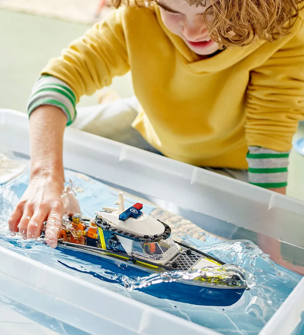 LEGO® Lego®|Konstruktionslegetøj|City - Politibåd På Forbryderjagt 60456 - 264 Dele