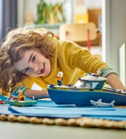 LEGO® Lego®|Konstruktionslegetøj|City - Politibåd På Forbryderjagt 60456 - 264 Dele