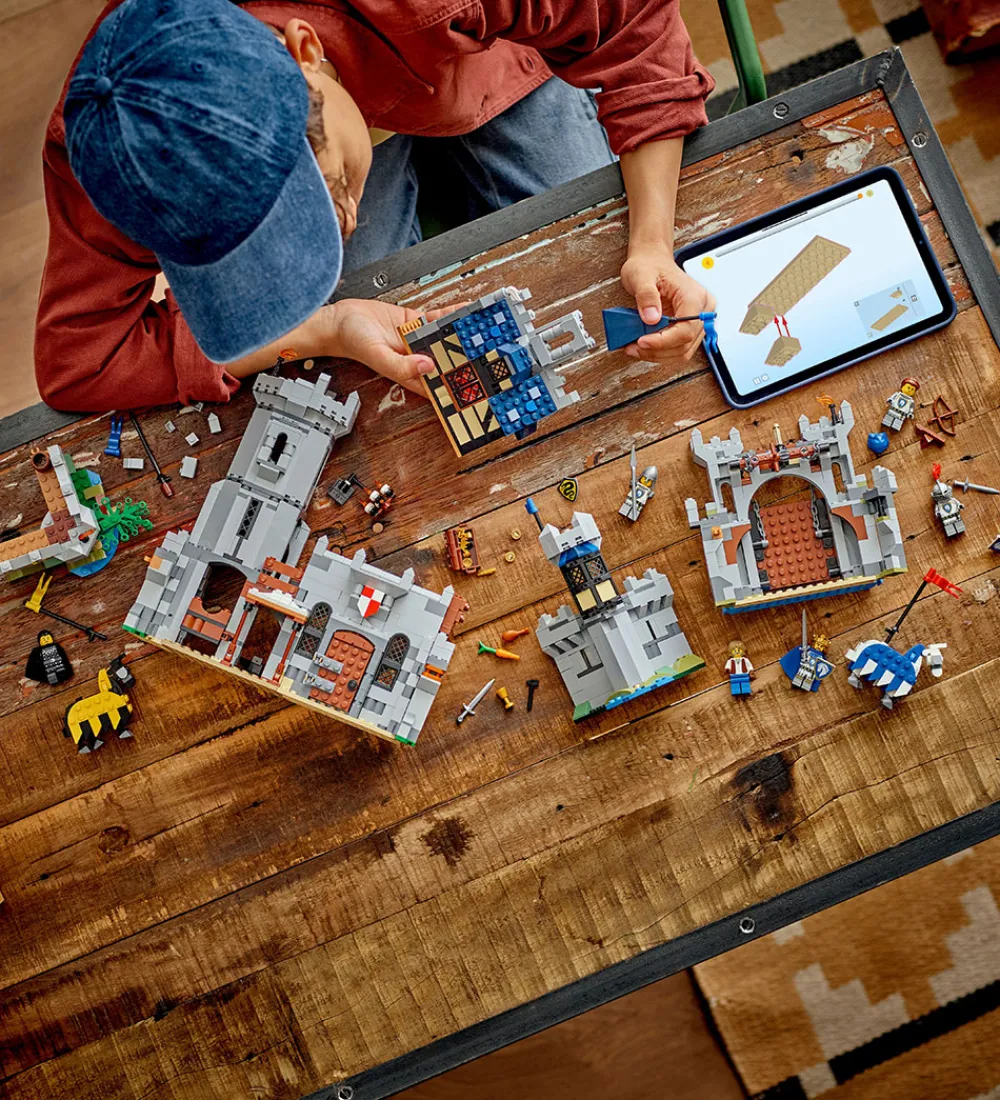 LEGO® Lego®|Konstruktionslegetøj|Creator - Hesteriddernes Middelalderborg 31168 - 3-i-1 - 1