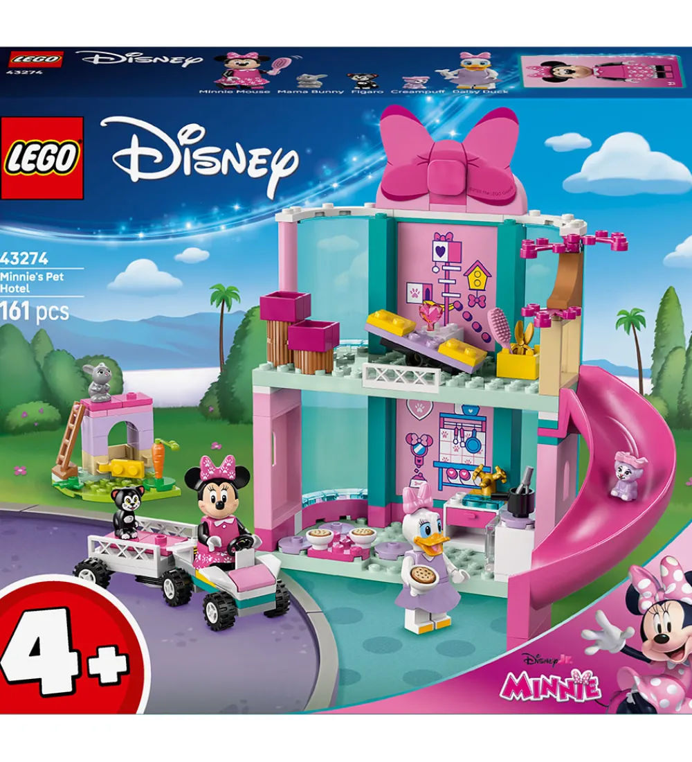 LEGO® Lego®|Byg Og Klodser>Disney - Minnies kæledyrshotel 43274 - 161 dele