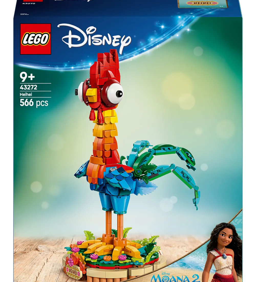 LEGO® Lego®|Byg Og Klodser>Disney - Vaiana 2 - Heihei 43272 - 566 Dele