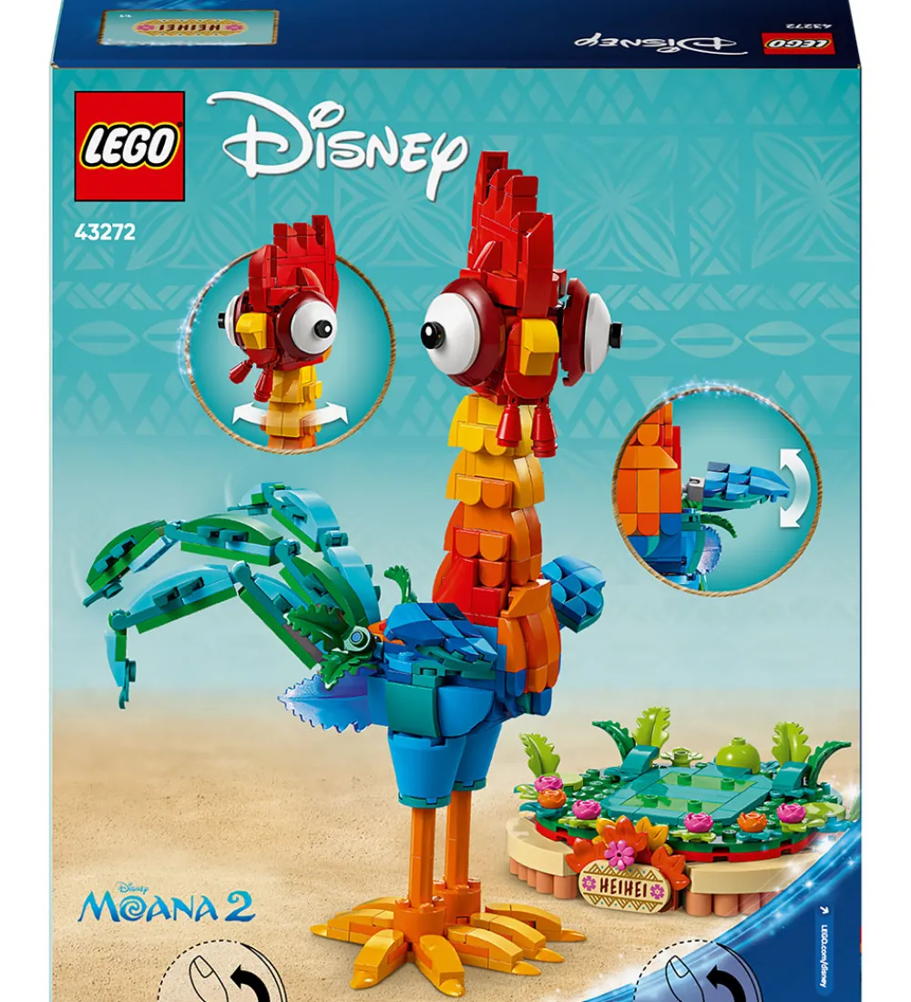 LEGO® Lego®|Byg Og Klodser>Disney - Vaiana 2 - Heihei 43272 - 566 Dele