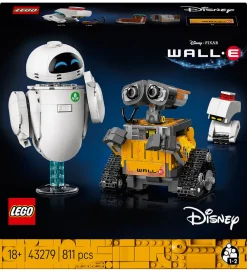 LEGO® Lego®|Konstruktionslegetøj>Disney - WALL-E Og Eva 43279 - 811 Dele