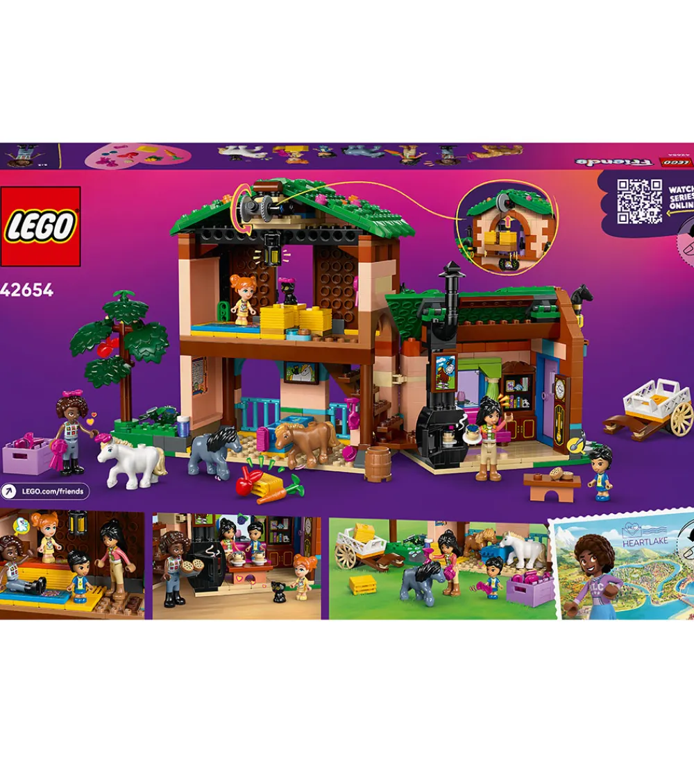 LEGO® Lego®|Konstruktionslegetøj|Friends - Ponyfarm Og Stald 42654 - 727 Dele